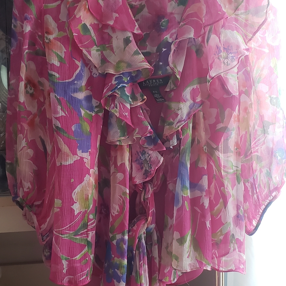 Womens ruffle  Blouse